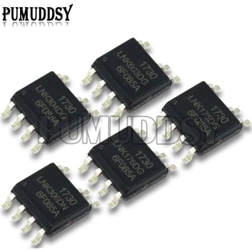 5PCS/LOT LNK304DG LNK304 LNK304DN SOP-7 LNK306DN LNK306DG LNK302DN LNK302DG LNK302 LNK603DG LNK603 TNY175DG TNY176DG