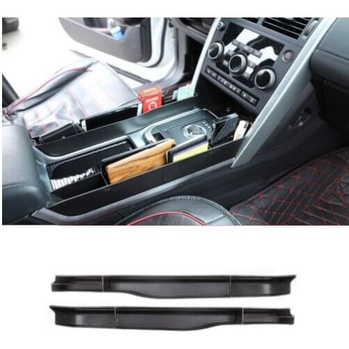 ABS Plastic Central Console Multifunction Container Storage Box Tray For Land Rover Discovery Sport 2015-2018 Car Accessories