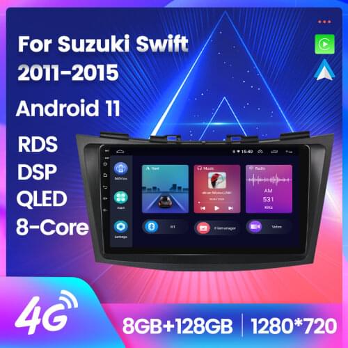 2 Din Android 10 Car Radio For SUZUKI SWIFT 2011 2012 2013 2014 2015 Multimedia Stereo Car DVD Player Navigation GPS Radio FM BT
