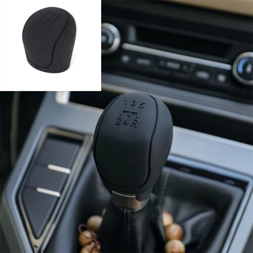 Car Gear Head Shift Knob Cover Gear Shift Handle Ball Collars for Ford Focus 2 3 4 MK2 MK3 MK4 MT 2009 - 2017