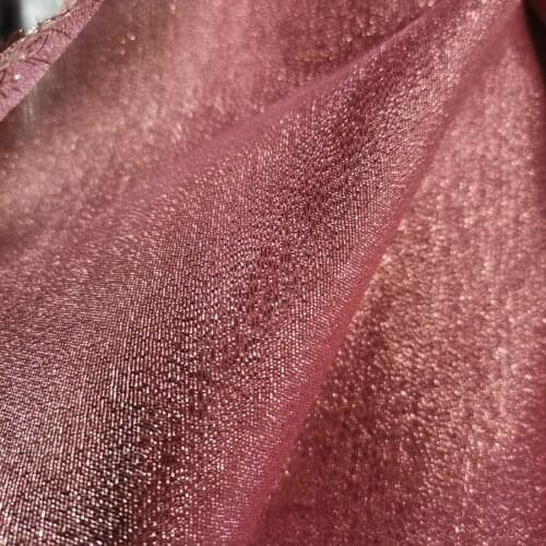 2 Yard Metallic Gauze Organza Shiny Decoration Glossy Party Supplies Stage Cosplay Wedding Background DIY Sewing Doll Gauze