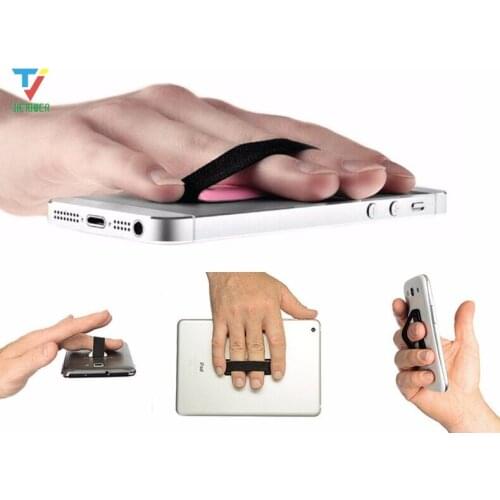 Elastic Rope Finger Sling Grip Elastic Band Strap Universal Phone Holder Stand for Mobile Phones Tablets 500pcs/lot