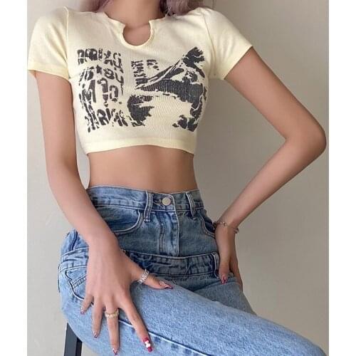 Женские хлопковые футболки HYSECMAO China At AliExpress