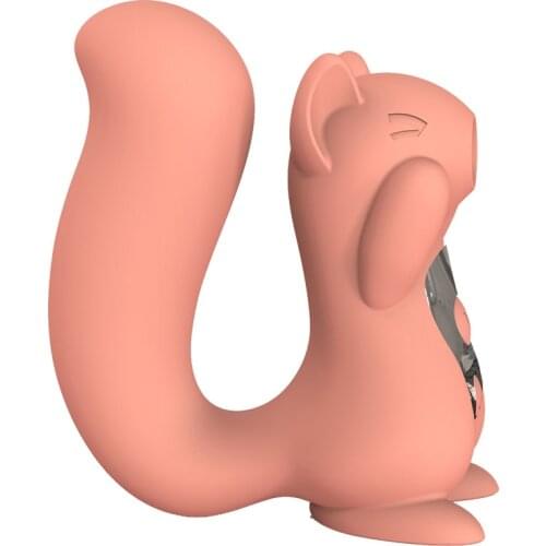 Kiss Toy New Squirrel Sucking Vibrator 10 Frequency Oral Sex Nipple Clitoris Sucker Simulator For Women