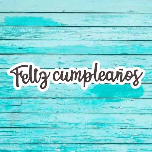 Spainish Letters Metal Cutting Dies Embossing Stencils for DIY Scrapbooking Photo Album Decorative DIY Paper Cards Making Tool