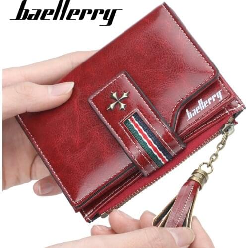 Wholesale Baellerry Business Men Wallets Card Holder Short Desigh Zipper Men Leather Purse Solid Coin Pocket 200PCS/lot