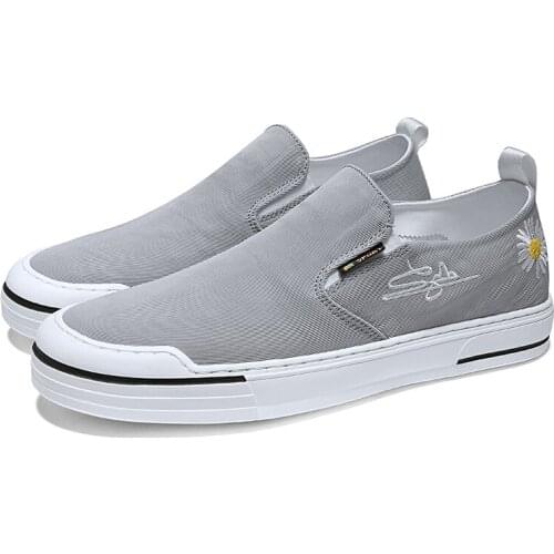 Leather fabric leisure minimalist men sapato shoes casuais fashion canvas autumn outdoor zapatos white hombre de sneakers male