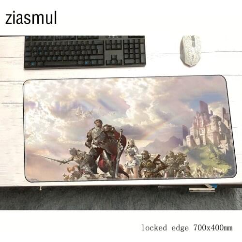 Lineage 2 mouse pad 700x400x2mm mats Cartoon Computer mouse mat gaming accessories Gorgeous mousepad keyboard games pc gamer