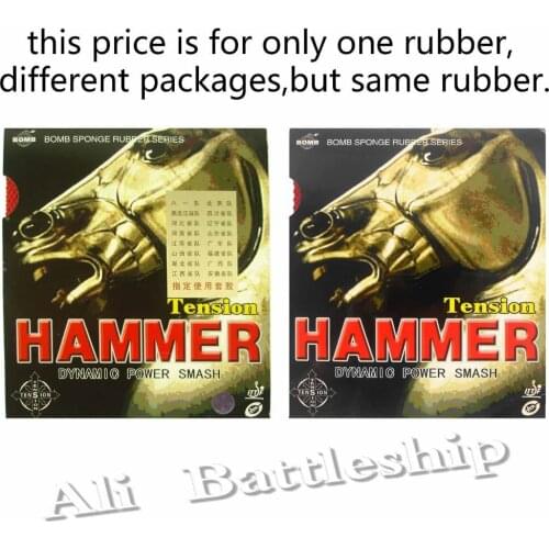 Original Bomb Hammer Tension Standard pips-out table tennis pingpong rubber with Japanese sponge