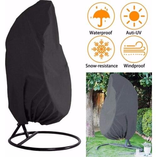 Outdoor Hanging Swing Waterproof Chair Cover Garden Patio Rattan Eggseat Protect
