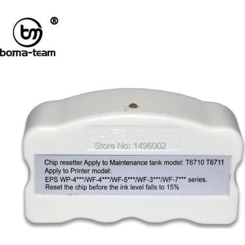 Chip Resetter For Epson T6710 T6711 Maintenance Tank WF-3010 WF-3520 WF-3530 WF-3540 WF-3620 WF-3640 WF-7110 WF-7610 7620