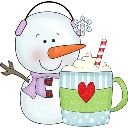 Christmas Snowman Metal Cutting Dies Stencils for DIY Scrapbooking Album Stamp Paper Card Embossing New 2019 Die Cut