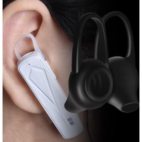 SIANCS 1Pairs Nozzle Bluetooth Earphone ear pads Silicone Case cover for 10-12mm bluetooth wireless headset protective case