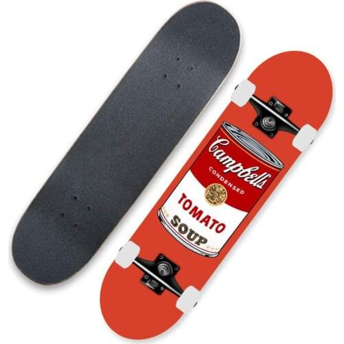 Skateboard Standard 31 Inch 7 Layer Maple Aluminum Alloy Bracket Skateboard for Sports Boy Girl Gift Beginner Adult Skateboard