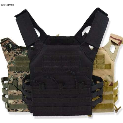 Tactical Vest Men Shooting Hunting Vest Adjustable Outdoor CS Training Protective Vest Military Vest Fashion
