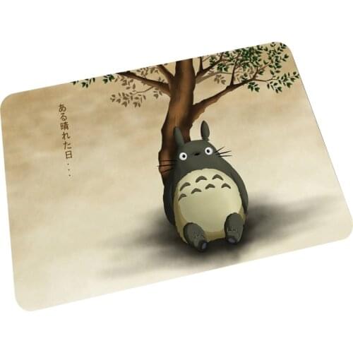 Totoro Printing Modern Home Door Mat Kitchen Carpet Bedroom Carpet Corridor Blanket Bathroom Non-Slip Mat