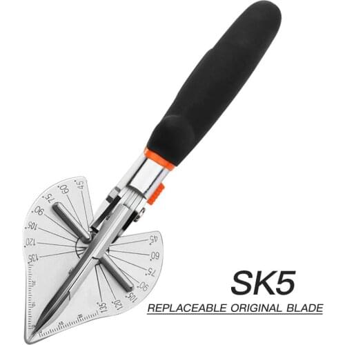 Angle Shear 45-120 Degree Miter Cutter Hand Shear Multifunctional PVC PE Plastic Pipe Scissors For Housework home decor Plumbing