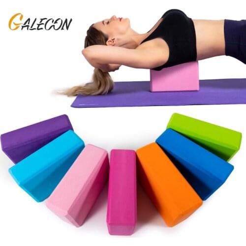 High Aensity EVA Yoga Brick Pilates Exercise At Home Fitness Brick Back Roller Fitness Massage Large Fitness Equipment Sport New