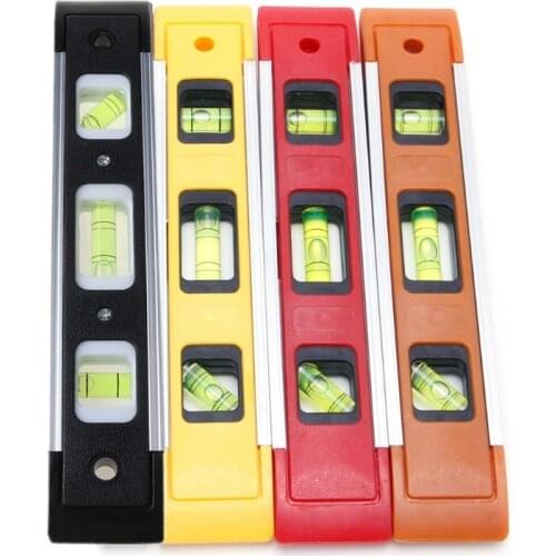 High Precision Spirit Foot Level Magnetic Measuring Instrument Horizontal Ruler 22.5cm