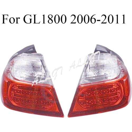 Motorcycle Tail Light Lower Right&Left Turn Signal Lens Blinker Cover Fit For Honda Gold Wing GL1800 2001-2011