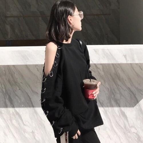 Sweatshirt female hoodies for women punk gothic sweatshirt clothing steampunk female sweatshirt women 2019 DD1801