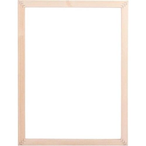 1 Panel Wood Frame DIY Solid Wooden Frame for Wall Art Picture Oil Painting Canvas Wall Art Accessories