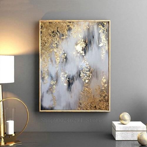 5d diy diamond painting mosaic Abstract golden oil painting picture diamond Mosaic drill square round diamond embroidery FF1385