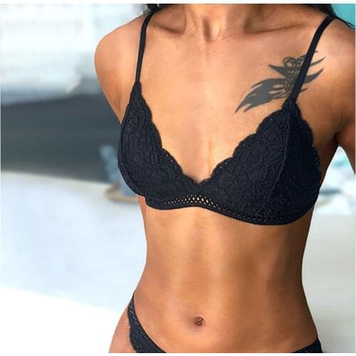 Push-up bra women underwear sexy lingerie seamless lace bra without underwire for women