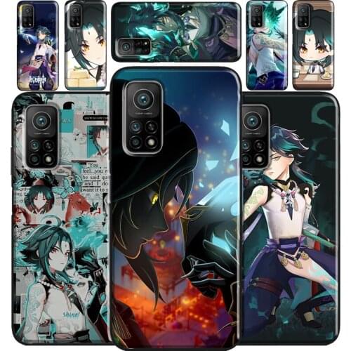 Genshin Impact Xiao For Xiaomi Mi 11 Lite Case Cover 10T Pro 11 Ultra Bumper Cover For POCO F3 M3 X3 Pro Case
