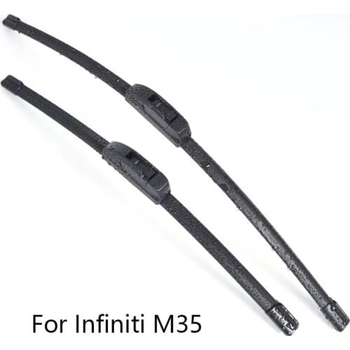 Car Windshield Wiper Blades for Infiniti M35 form 2006 2007 2008 2009 2010 Car Windscreen wiper Rubber