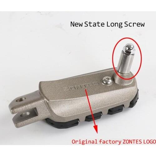 Motorcycle Original Accessory Front Left Right Pedal Rear Foot Rest for Zontes Zt310-t-t1-t2