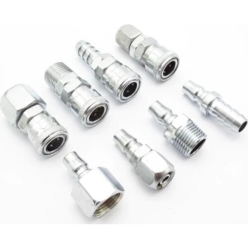 Pneumatic Fitting C Type Quick Coupling Connector Coupler Adapter For Air Compressor SP PP SM PM SH PH SF PF 10 20 30 40