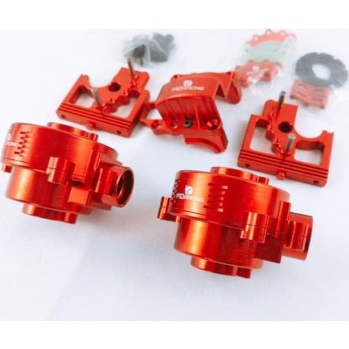 FID racing Aluminum Gear Box 2pcs+ Adjustable Calipers Version for LOSI DBXL parts