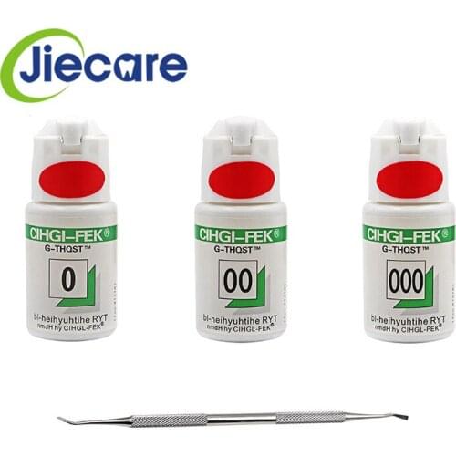 1 Bottle/1 Pc Dentist Material Dental Thread Disposable Gingival Retraction Cord Knitted Cotton Gum Line Gingival Picker Tool