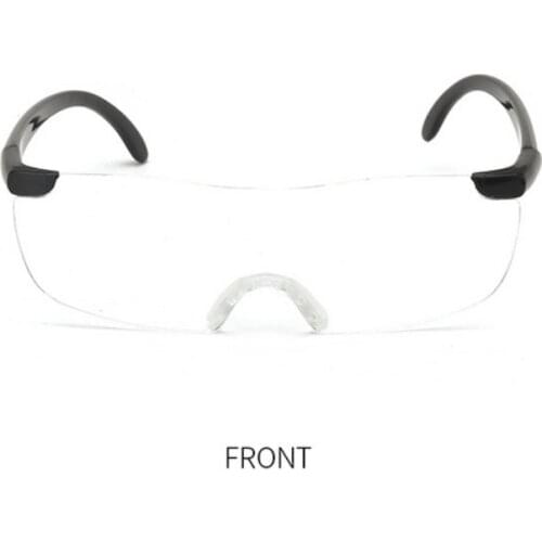 1.6 Times Magnifying Reading Glasses Big Vision 250 Degree Presbyopic Eyeglasses Magnifier Eyewear Portable Parents Gift