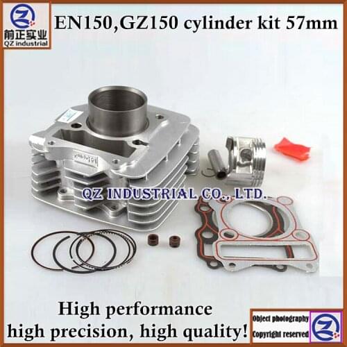 High performance high precision high quality 145ml 150cc motorcycle 57mm EN150 GZ150 cylinder kit