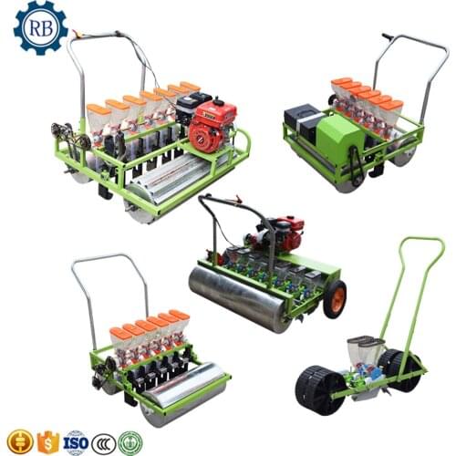 High Speed gasoline vegetable seeding machine / grass planting machine green vegetable lettuce planting machine