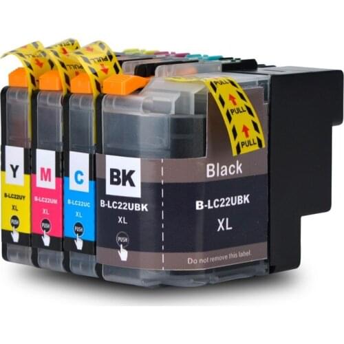 INK WAY Replacement ink for LC22U Ink Cartridge Suit For DCP-J785DW MFC-J985DW etc