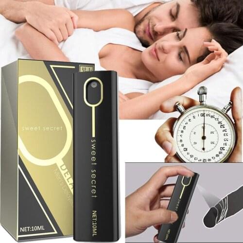 10ml Male Delay Spray Anti Premature Ejaculation Prolong 60 Minutes Big Dick Enlargment Spray Cock Erection Enhance