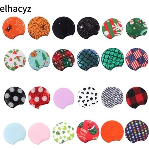 10 pairs/lot Chic Small 2.3'' Single Sided Glitter Solid Colors Mouse Ears DIY Headwear For Kids Girls DIY Hair Accessories