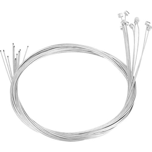 10pcs Bike Brake Cord Bicycle Braking Line Cable Repair Replacement Accessory Road Bike Mountain Bike Brake Core Inner Line