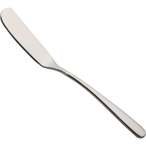 100pcs Butter Knives West Style Stainless Steel Utensil Cutlery Butter Knife Cheese Dessert Tools for Breakfast Kitchen Tools