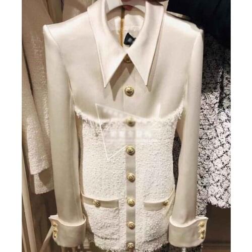 Black New temperament is and white dress spring closed show thin waist socialite package hip one pace