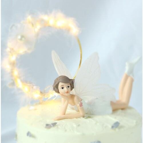 Flower arch Happy Birthday Cake Topper Party Decoration for Girl Lady Birthday Party Supplies Lovely Gifts