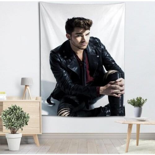 New Arrival Adam Lambert Tapestry Yugi Amane Home Party Decorative Tapestries Beach Towel Blanket Wall Tapestry Ornament