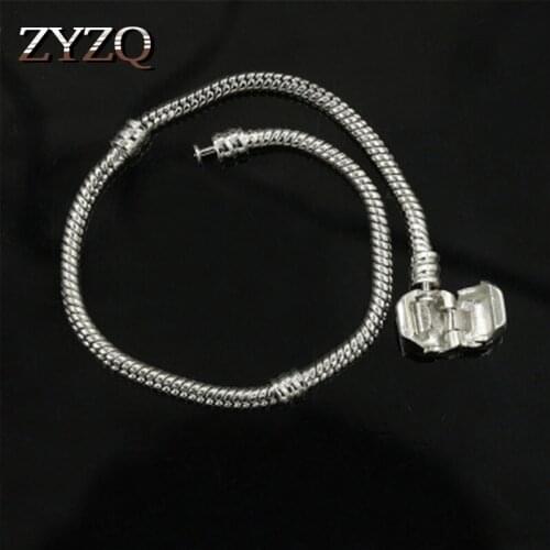 ZYZQ New Come Snake Bone Shaped Bracelets Bright Elegant Silver Plated Christmas Gift For Girlfriend Wholesale Lots&Bulk 2019