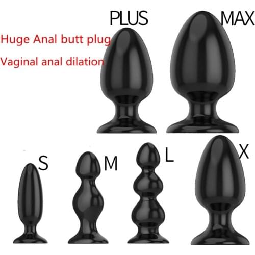 Huge Anal Toys Silicone big Anal Beads Butt Plug dilation G spot prostate Massager Stimulator sex toys for women/men anal plug