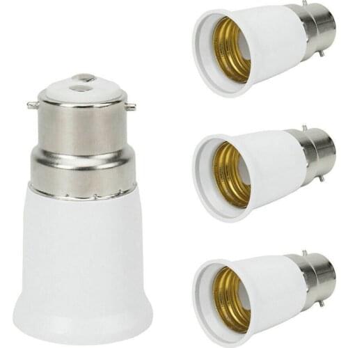 1Pc B22 To E27 Socket Lighting Accessories Base Socket Adapter Converter for LED Light Lamp Bulb Bayonet Screw Light Bulb