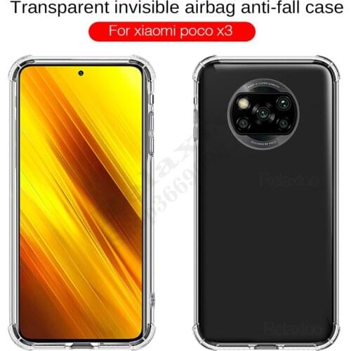 Poco x3 nfc Shockproof Case For xiaomi poco x3 pocophone x3 x 3 globle version 2020 6.67'' Cover coque pocox3 case