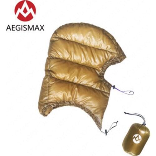 AEGISMAX Goose Down Hat Outdoor Mountaineering Comfortable Warm All-Surrounded Hat Ultralight Portable Riding 15D Waterproof